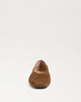 Kasey Square Toe Ballet Flat Suede Wram Nutmeg Flats - Ballet Sam Edelman 