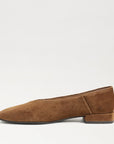 Kasey Square Toe Ballet Flat Suede Wram Nutmeg Flats - Ballet Sam Edelman 
