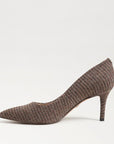 Vienna Pointed Toe Heel Pecan Tweed Sandals - Heeled Sandals Sam Edelman 