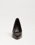 Vienna Pointed Toe Heel Patent Leather Rich Chocolate Sandals - Heeled Sandals Sam Edelman 