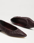 Essex Ballet Flat Leather French Burgundy Flats - Ballet Sam Edelman 