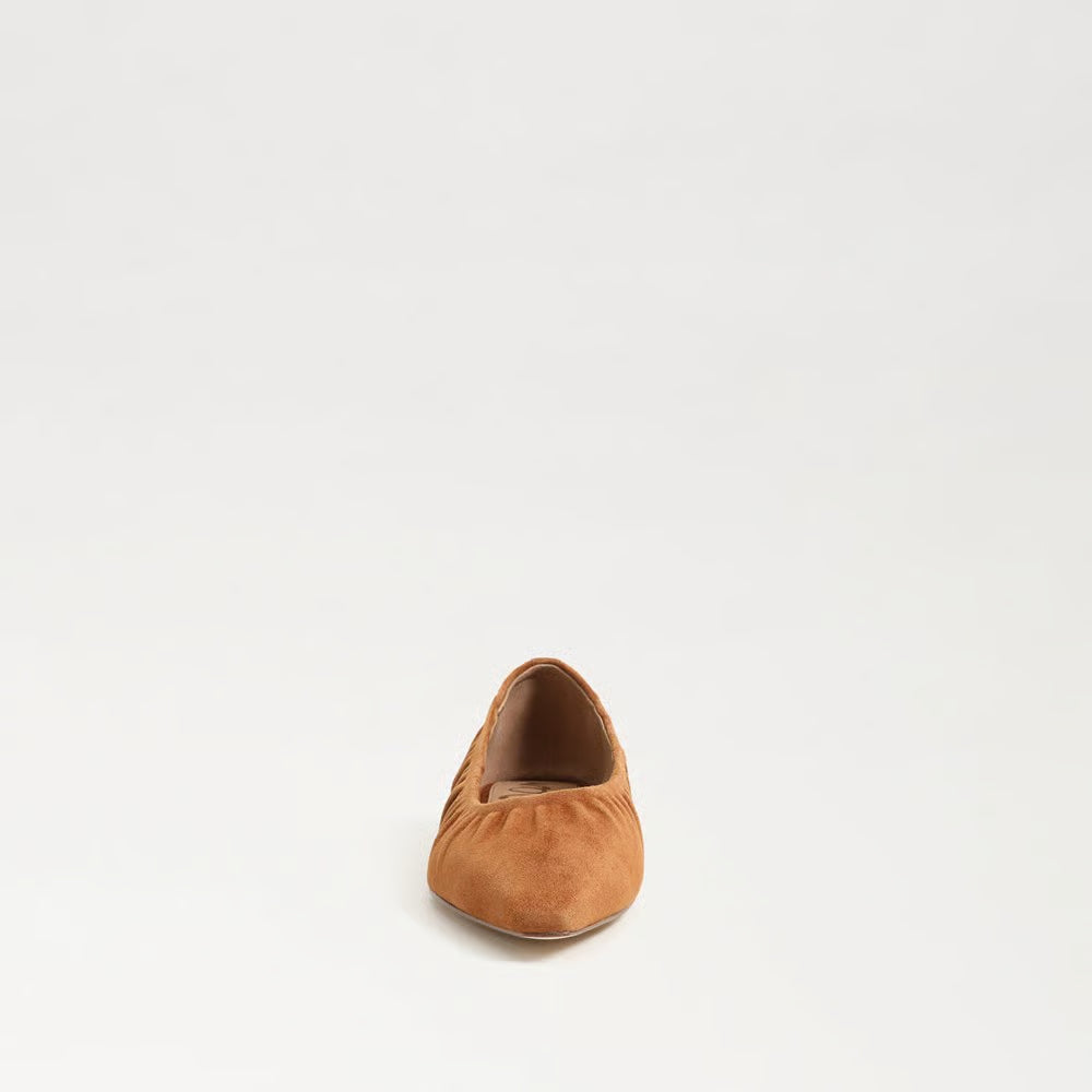 Essex Ballet Flat Suede Honey Bourbon Flats - Ballet Sam Edelman 