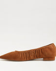 Essex Ballet Flat Suede Honey Bourbon Flats - Ballet Sam Edelman 