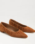 Essex Ballet Flat Suede Honey Bourbon Flats - Ballet Sam Edelman 