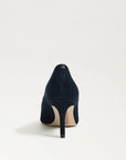 Vienna Pointed Toe Heel Suede Oasis Navy Sandals - Heeled Sandals Sam Edelman 
