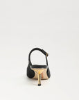 Bianka Gilded Slingback Pump Brahma Hair Black