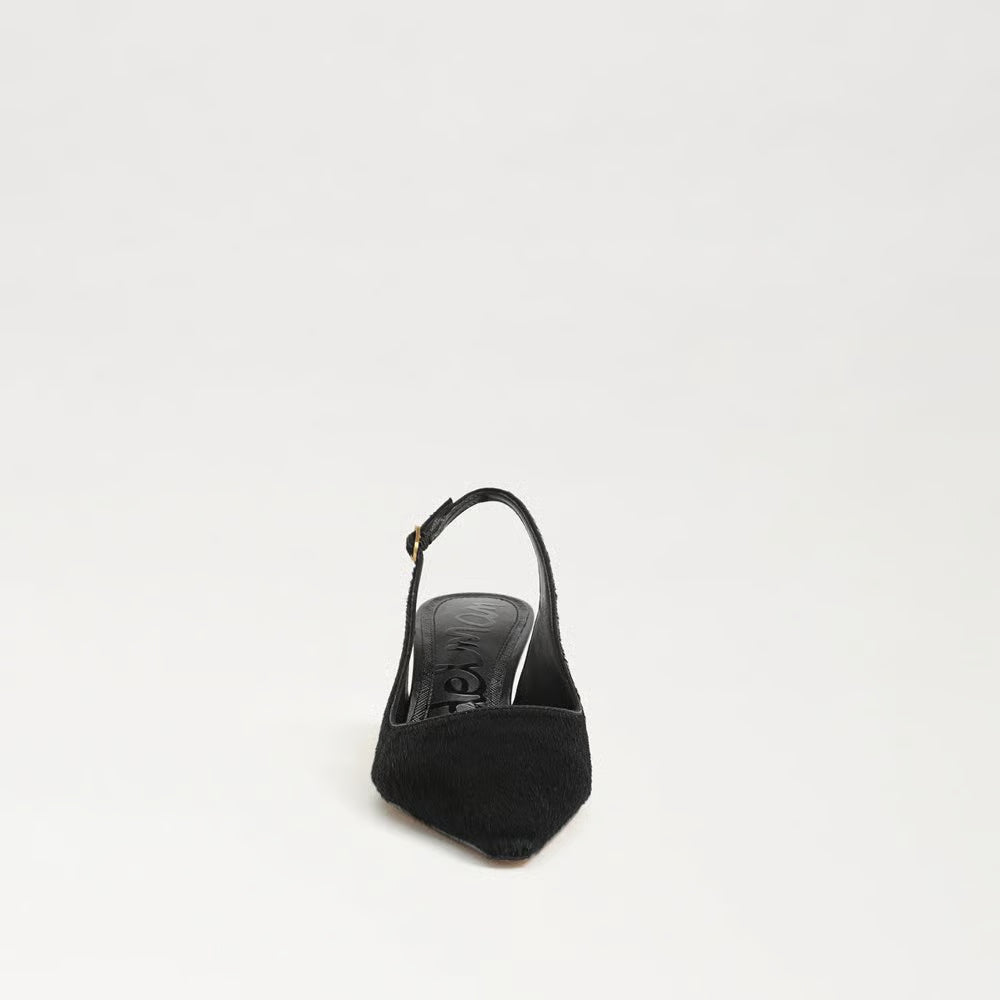 Bianka Gilded Slingback Pump Brahma Hair Black