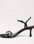 Presley Glam Kitten Heel Black Sandals - Heeled Sandals Sam Edelman 