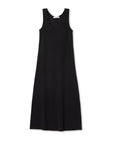 Edith Heavy Ribbed Tank Dress True Black