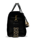 Ella Black Raffia Handbags - Tote & Satchel Kempton 