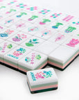 Emerald Mahjong Tiles Home Decor - Games Oh My Mahjong 