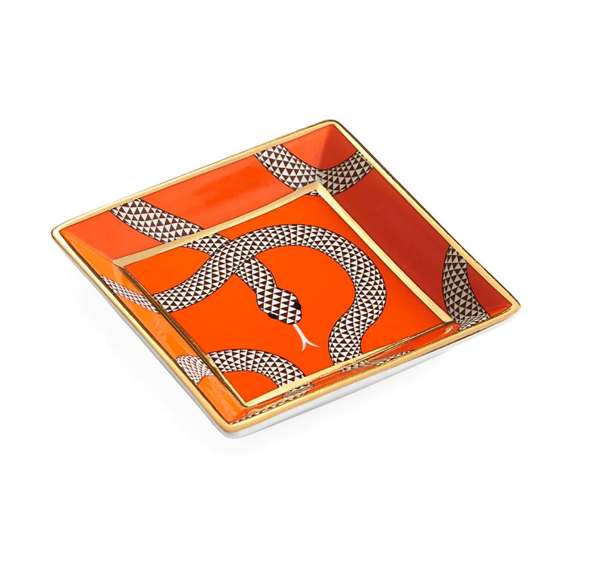 Eden Square Tray Orange Accessories - Home Decor - Bowls, Trays & Vases Jonathan Adler 