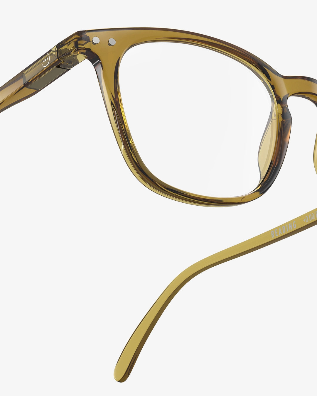 Reading Glasses #E Golden Green Reading Glasses Izipizi 