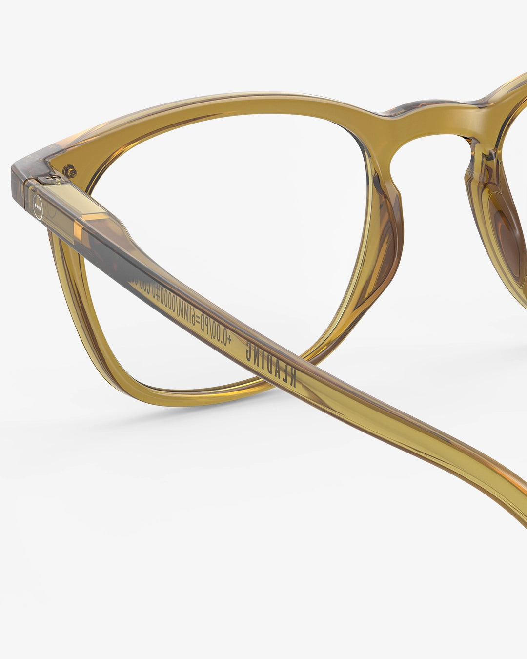 Reading Glasses #E Golden Green Reading Glasses Izipizi 