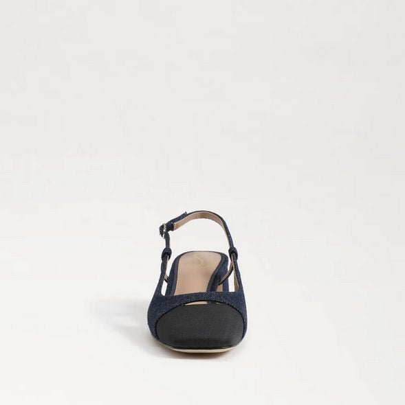 Tarra Hudson Navy/ Black Denim Shoes - Pumps - Low Sam Edelman 