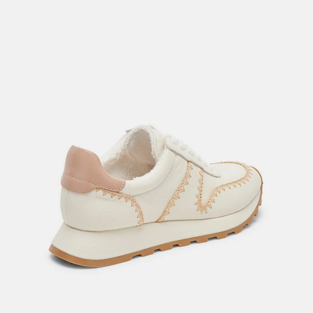 Ayita White Leather Shoes - Sneakers Dolce Vita 