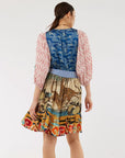 Alina Belted Dress Oriental Dresses - Short Me369 