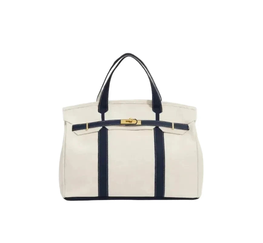 Canvas Boat Bag Midnight Navy Tote & Satchel Familywear 