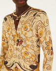 Luize Knit Cardigan Soft Yellow Sweater - Cardigans Farm Rio 