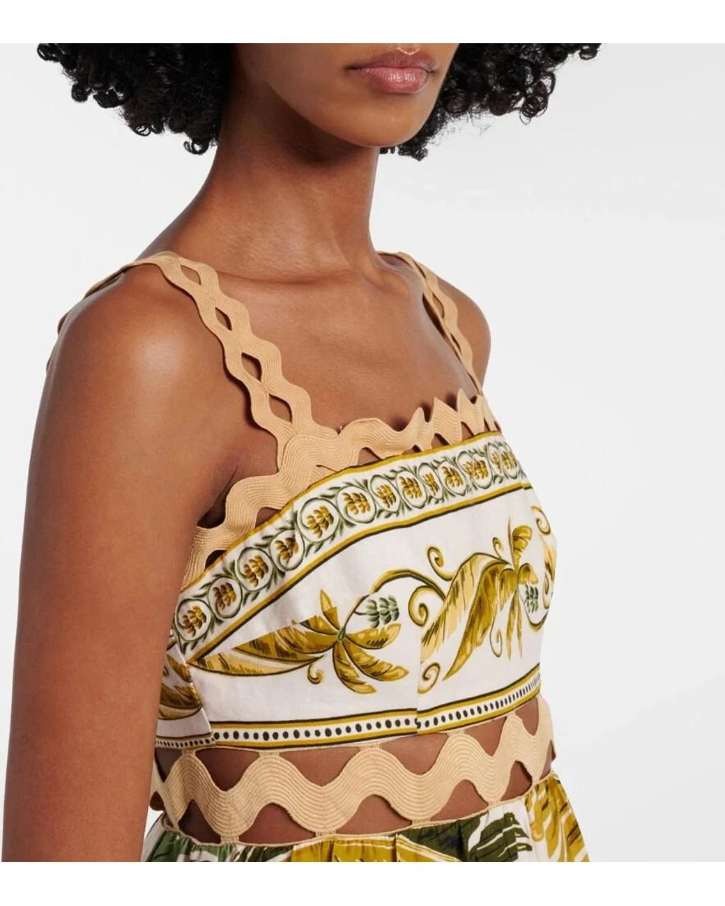 Trancoso Sand Sleeveless Maxi Dress Dresses - Maxi Farm Rio 