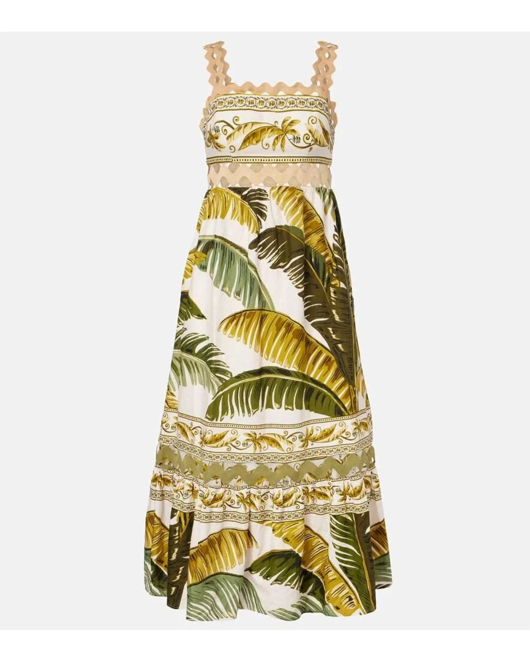 Trancoso Sand Sleeveless Maxi Dress Dresses - Maxi Farm Rio 