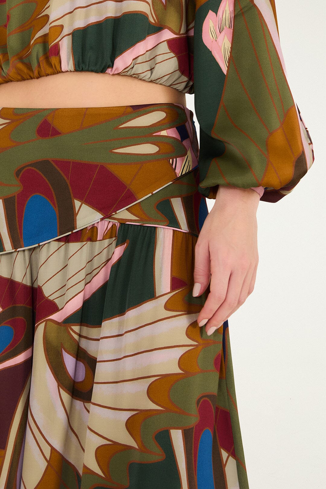 Long Skirt Mystical Paradise Skirts - Maxi Farm Rio 