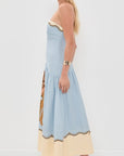 Rio Souvenir Mixed Scarf Multicolor Maxi Dress Dresses - Maxi Farm Rio 