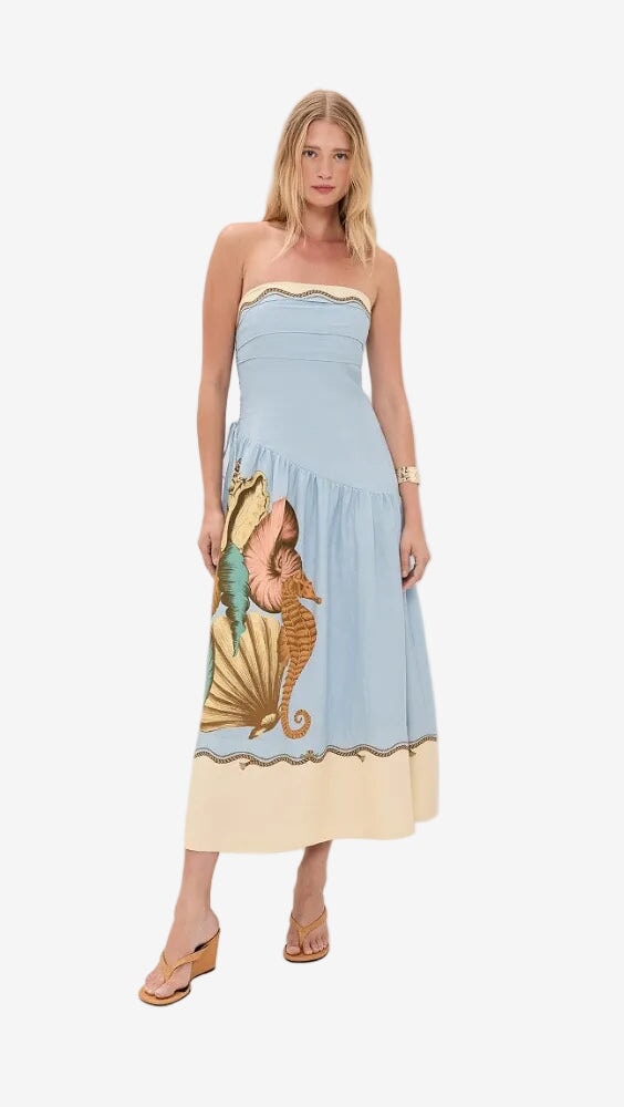 Rio Souvenir Mixed Scarf Multicolor Maxi Dress Dresses - Maxi Farm Rio 