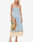 Rio Souvenir Mixed Scarf Multicolor Maxi Dress Dresses - Maxi Farm Rio 