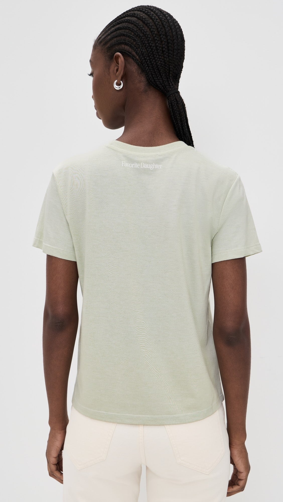 Mom of the Year Tee Light Sage/Pale Pink Tops - Tees Favorite Daughter 