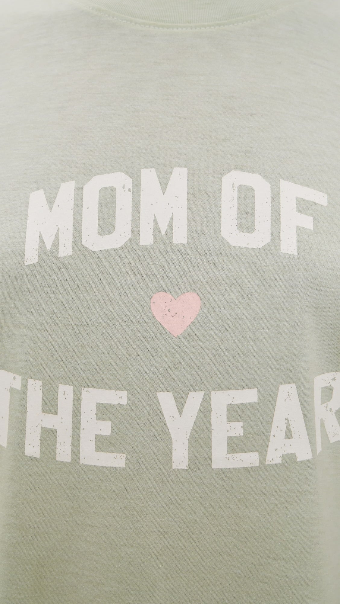 Mom of the Year Tee Light Sage/Pale Pink Tops - Tees Favorite Daughter 