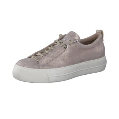 Faye Sneaker Cashmere Suede Metallic Shoes - Sneakers Paul Green 