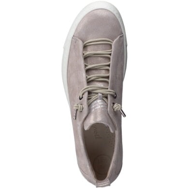 Faye Sneaker Cashmere Suede Metallic Shoes - Sneakers Paul Green 