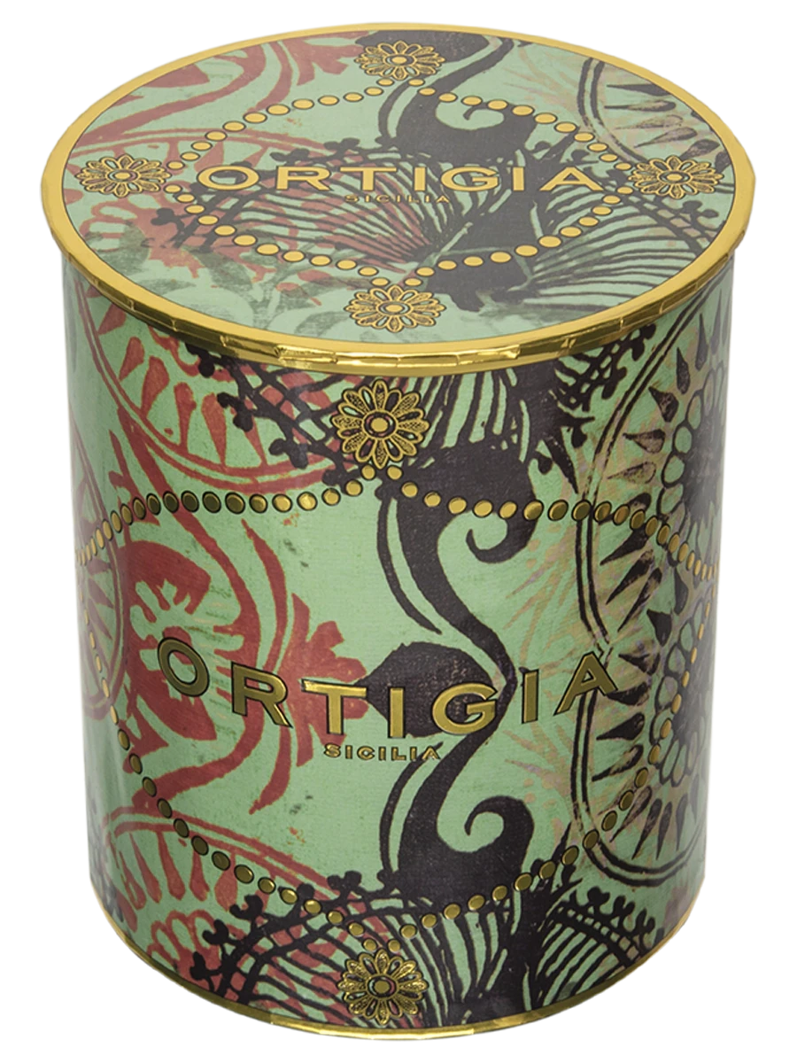 Small Fico D'India Decorated Candle Candles & Diffusers - Candles Ortigia 