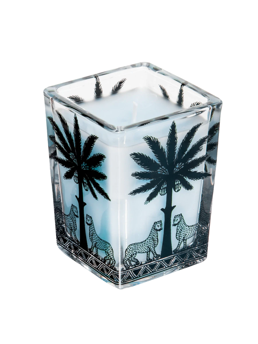 Large Florio Square Candle Candles & Diffusers - Candles Ortigia 