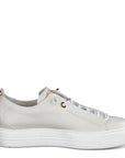 Faye Sneaker Leather Ivory Shoes - Sneakers Paul Green 