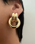 Gina Earrings Gold