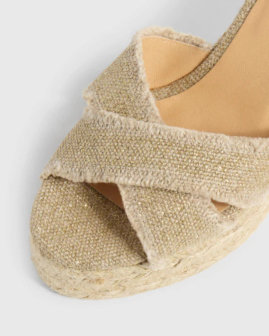 Bromelia Oro Claro Shoes - Wedges - Espadrille Castaner 