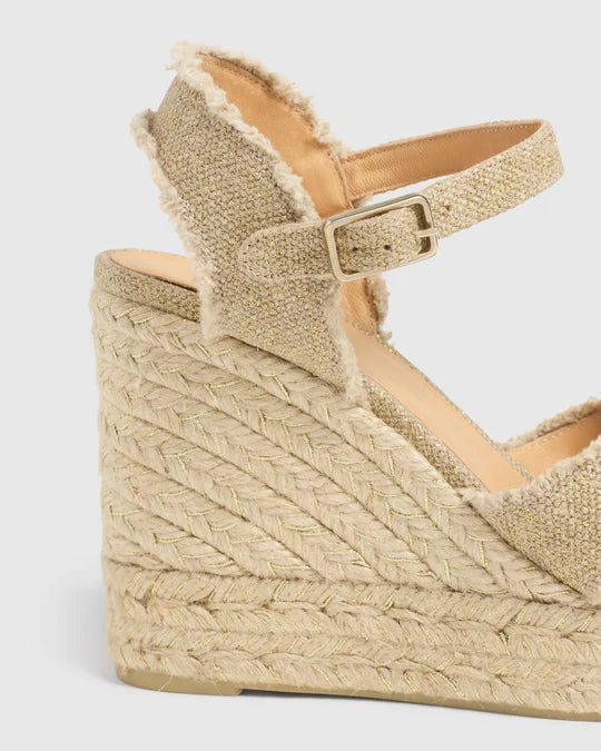 Bromelia Oro Claro Shoes - Wedges - Espadrille Castaner 