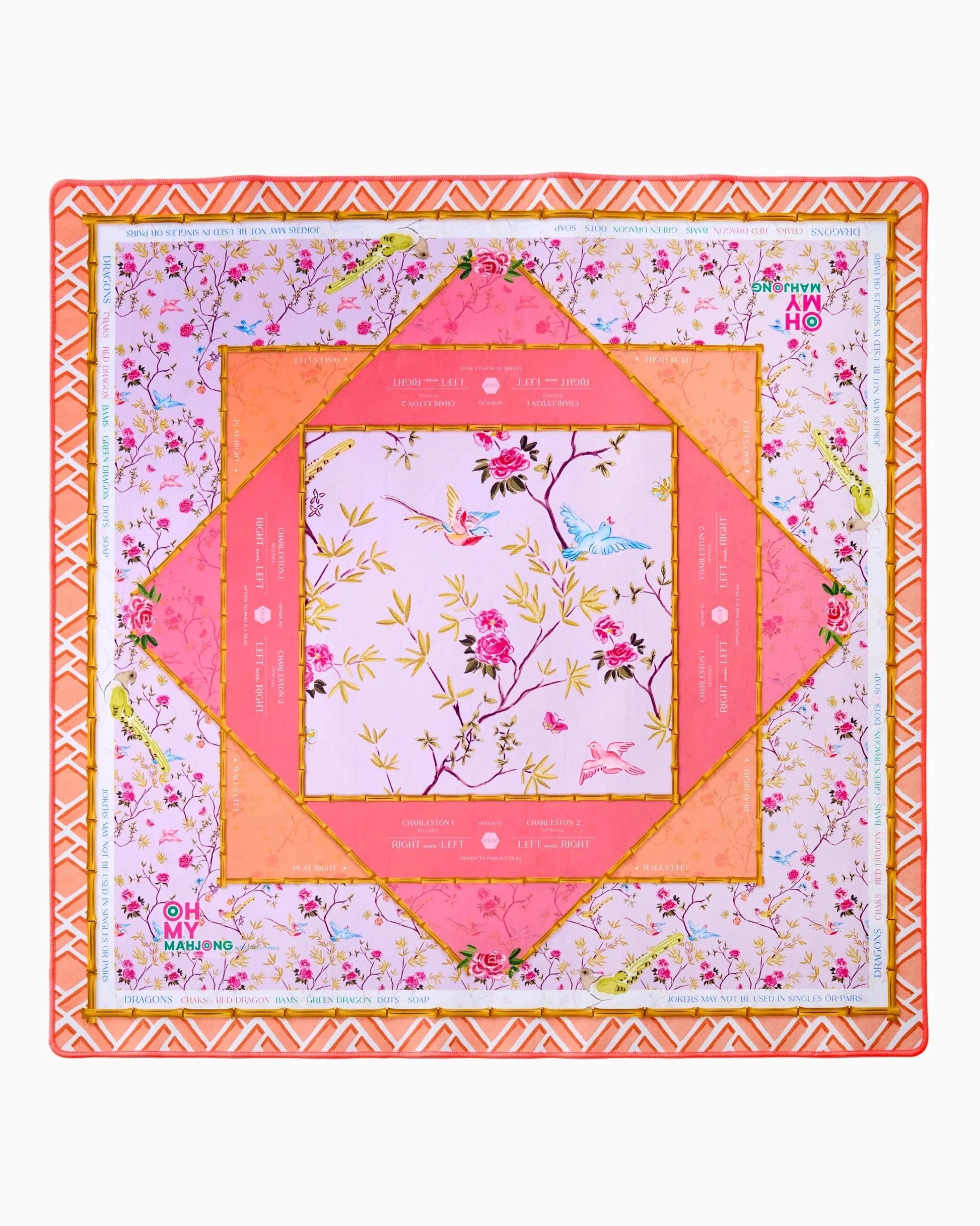 Goldie Mat in Tube Home Decor - Games Oh My Mahjong 