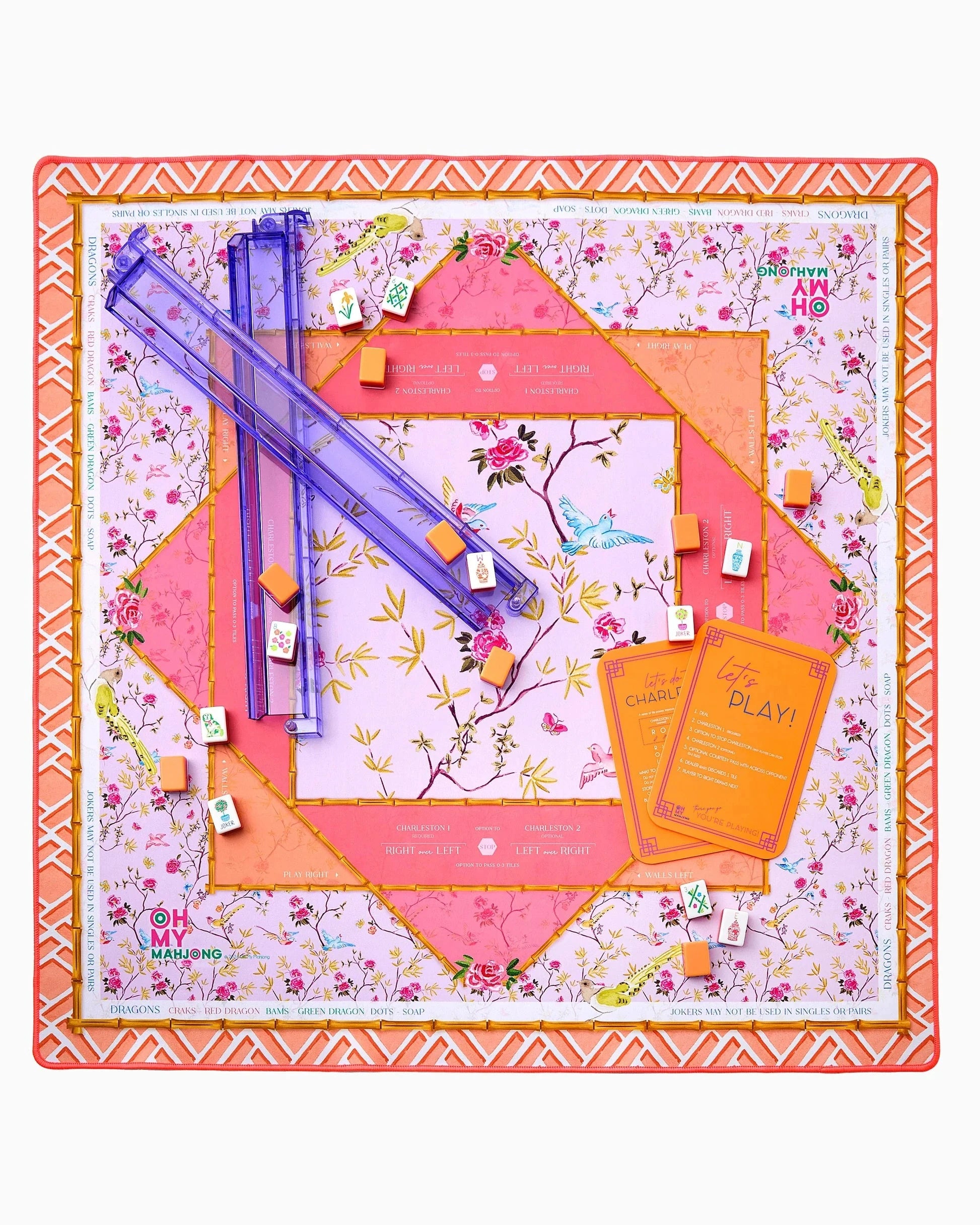 Goldie Mat in Tube Home Decor - Games Oh My Mahjong 