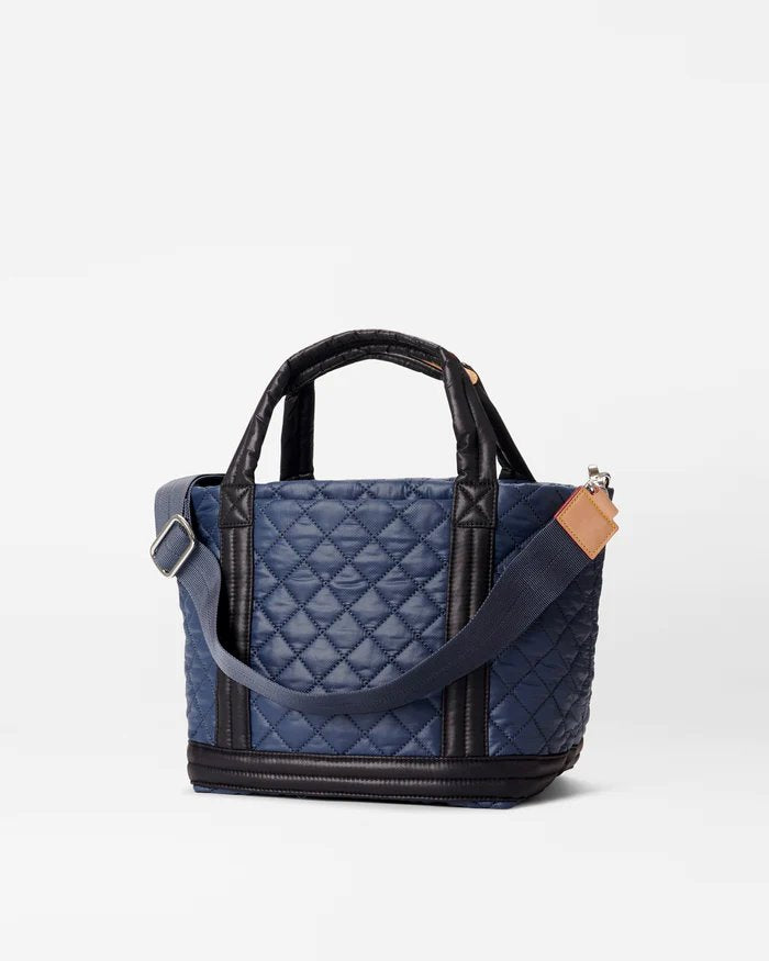 Empire Tote Small Navy/ Black Handbags - Tote & Satchel MZ Wallace 