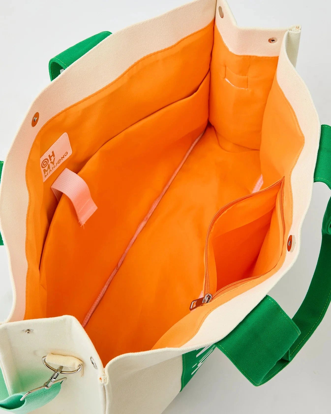 Mahj It All Green Tote & Satchel Oh My Mahjong 