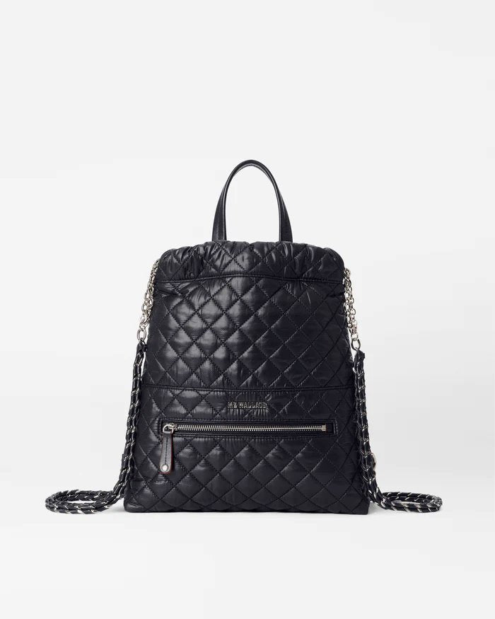 Crosby Audrey Backpack Black Handbags - Backpack MZ Wallace 