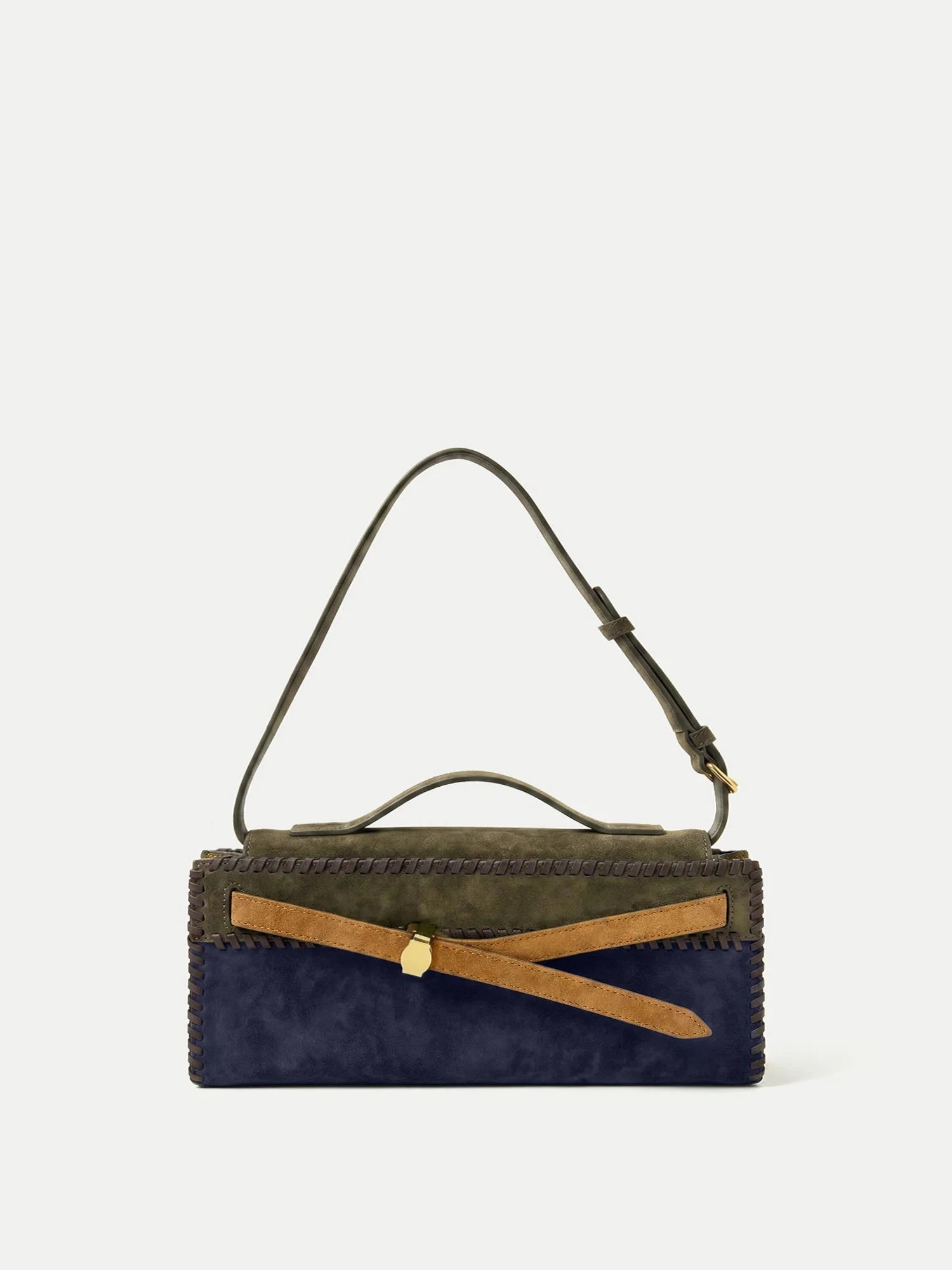 Colorblock Dash Clutch