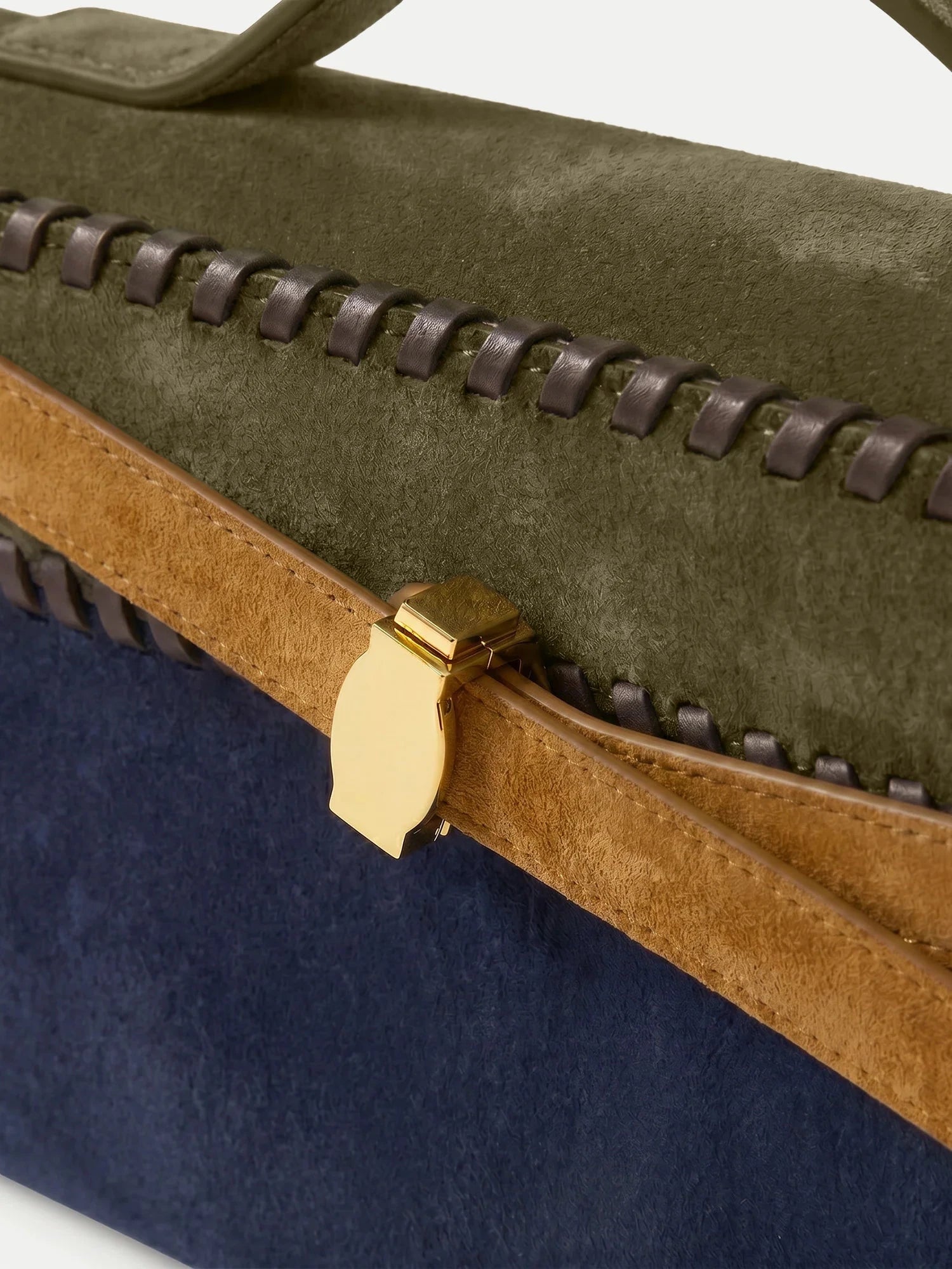 Colorblock Dash Clutch