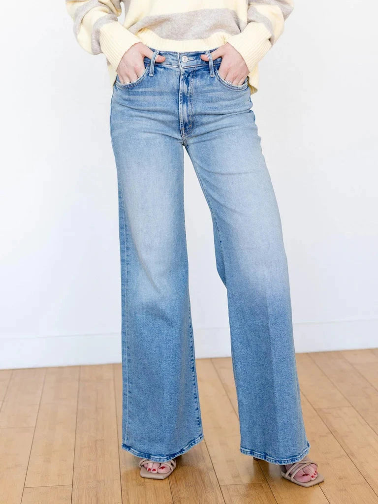 Lil Hustler Roller Sneak I Confess Denim - Flare & Wide Leg Mother 