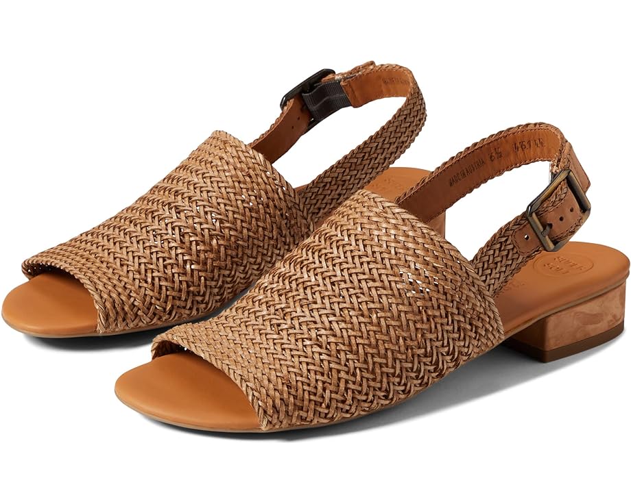 Helena Woven Sandal Cuoio Sisal Shoes - Sandals - Flat Sandals Paul Green 