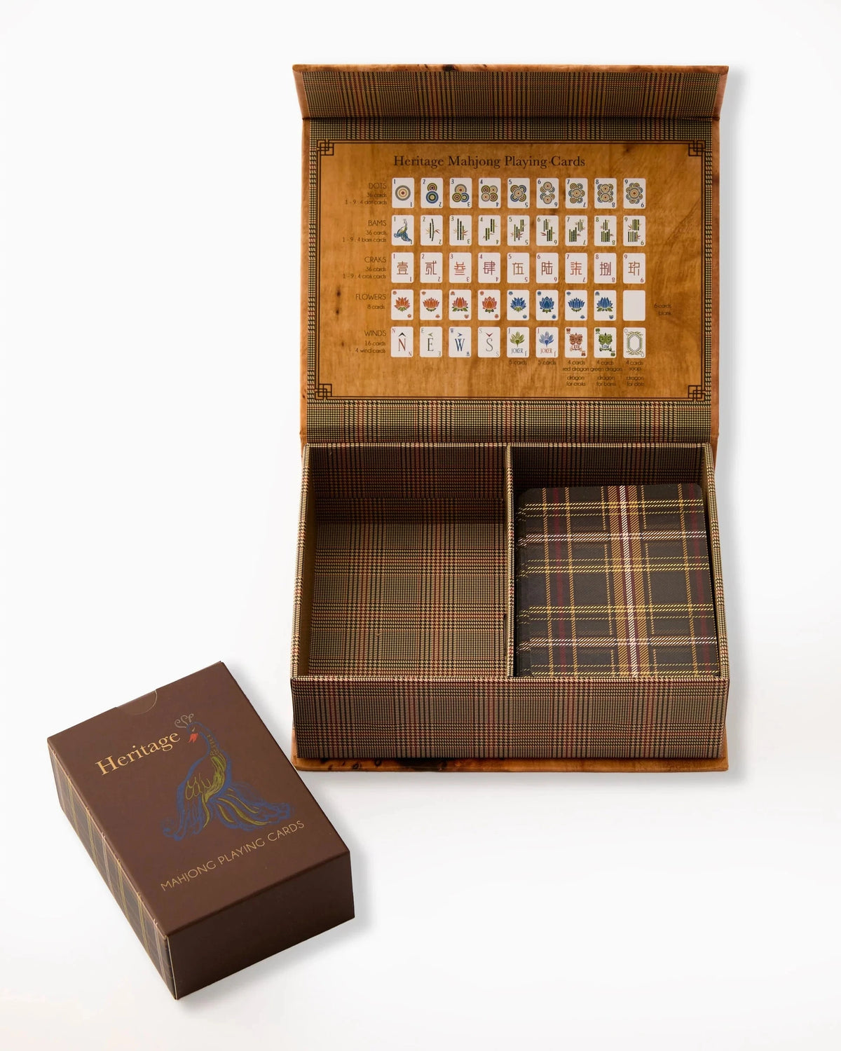 Heritage Mahjong Playing Cards Home Decor - Games Oh My Mahjong 