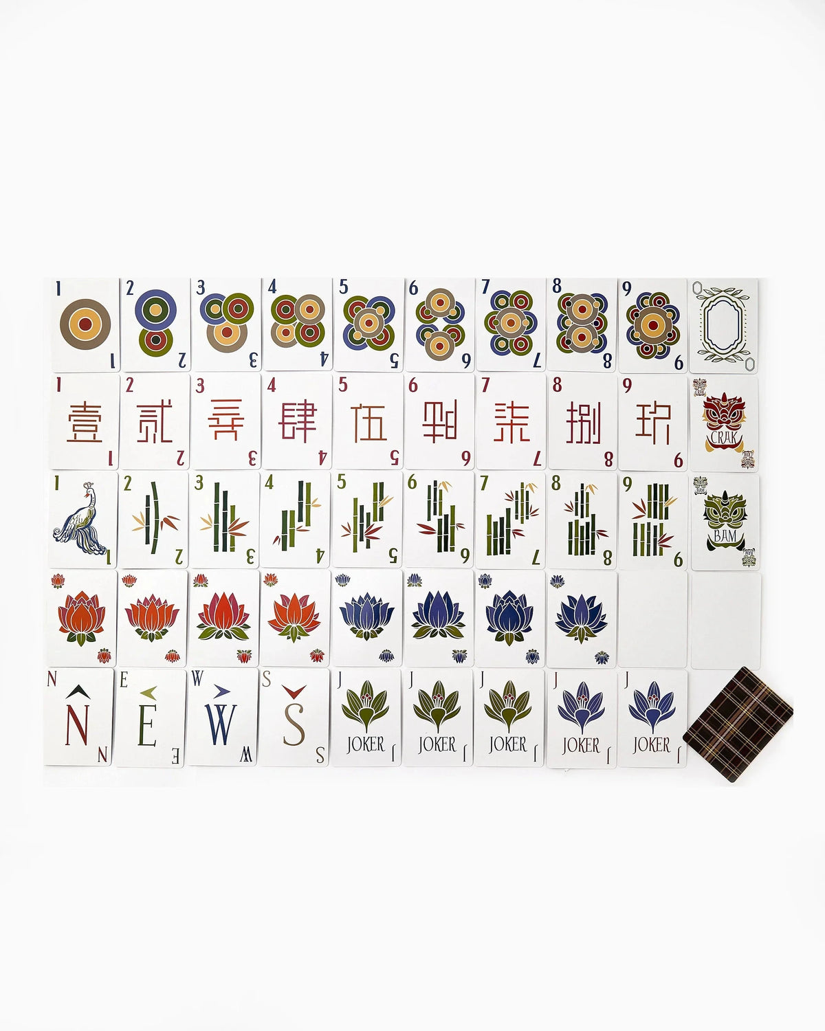 Heritage Mahjong Playing Cards Home Decor - Games Oh My Mahjong 